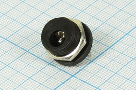 Разъем питания DC розетка , 2.1D5.5, 3C, на блок М13, DJK-03A