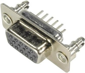 09565517512, D-Sub High Density Connectors 78P FEMALE STRT PCB 4-40 UNC PL3 PLATING