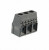 1-1986660-3, Fixed Terminal Blocks 3 Posn Power Conn Black 10.16mm