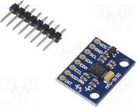 OKY3231-6, Датчик: положения, акселерометр, магнитного поля, гироскоп, I2C