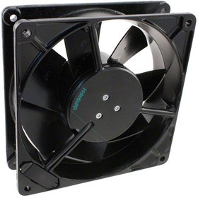 W2G115-AE53-13, DC Fans DC Axial Fan, 127x127x38mm, 12VDC, 130CFM, 5.9W, 48dBA, Ball Bearing, Terminals