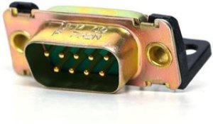 DEM09P732N, D-Sub Standard Connectors DSUB DM R/A STB 9 P