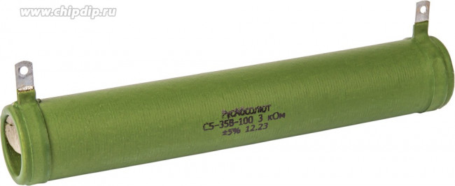 С5-35В 100 Вт 3 кОм 5% резистор (аналог ПЭВ-100) 2023г