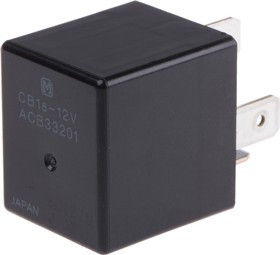 CB1A-12V, Panel Mount Automotive Relay, 12V dc Coil Voltage, 40A Switching Current, SPST CB1A-12V, Panel Mount Automotive Relay, 12V dc Coil Voltage, 40A Switching Current, SPST