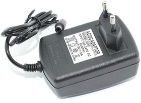 Блок питания (сетевой адаптер) 3V 3A 9W 5.5x2.5 мм черный, в розетку