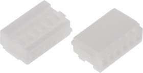 353908-6, Headers &amp; Wire Housings RCPT 6 POS WHT MINI CRIMP 1.5mm