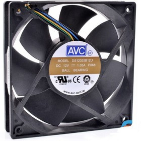 Вентилятор AVC Model DS 12025B12U DC 12V 1.05A 120x25 4pin