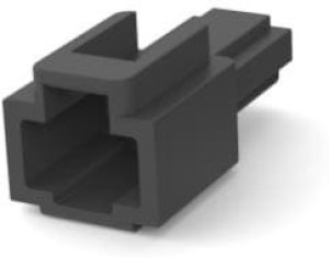 172127-2, Headers &amp; Wire Housings 1P CAP HSG LANCE LESS BLK