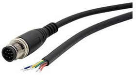 RSCW 5/7, Circular Connector, M12, Plug, Right Angle, Poles - 5, Screw Terminal, Cable Mount