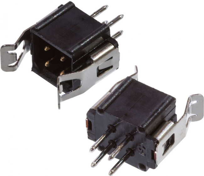 M80-8670422, Pin Header, Board-to-Board, Wire-to-Board, 2 мм, 2 ряд(-ов), 4 контакт(-ов), Сквозное Отверстие