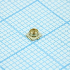 734120114, Conn Micro Coaxial RCP 0Hz to 6GHz 50Ohm Solder ST SMD Gold Embossed T/R