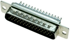 DHS-44M, Разъём D-SUB , 44 контакта