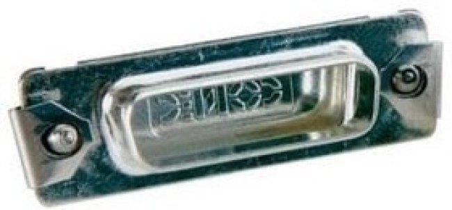 165X16719X, D-Sub Backshells CAP METAL 9 POS FEMALE W/SCREWS