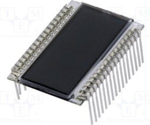 DE117-TS-20/7.5, Дисплей ЖКД, цифровой, STN Positive, Кол-во знаков 4