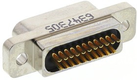 MWDM2L-21SS, MWDM 21 Way Panel Mount D-sub Connector Socket MWDM2L-21SS, MWDM 21 Way Panel Mount D-sub Connector Socket