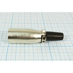 L-KLS1-XLR-P08-03-M-B, Штекер XLR, 3 контакта, на кабель; № 278 K шт мик XLR\3P\каб\\\L-KLS1- XLR-P0