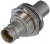 BJ74C-201, TRB Bulkhead Jack, Insulated, Full Crimp, Straight, 3-lug for M17/176-00002 cable