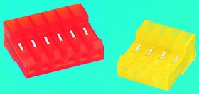 4-640426-0, MTA-156 Series 3.96mm Pitch Right Angle Cable Mount IDC Connector, Socket, 10 Way, 1 Row