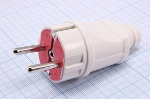 Штекер питания AC CEE7/4, 16А, 250В, IP20, белый; №3002 б штек пит AC CEE7/4\\16/ 250\\IP20\бел\\ Штекер питания AC CEE7/4, 16А, 250В, IP20, белый; №3002 б штек пит AC CEE7/4\\16/ 250\\IP20\бел\\