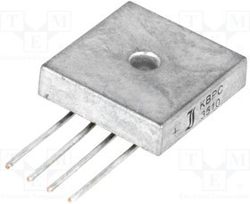 KBPC2501I-DIO, Диодный мост: однофазный, Urmax: 100В, If: 25А, Ifsm: 270А, KBPC, THT