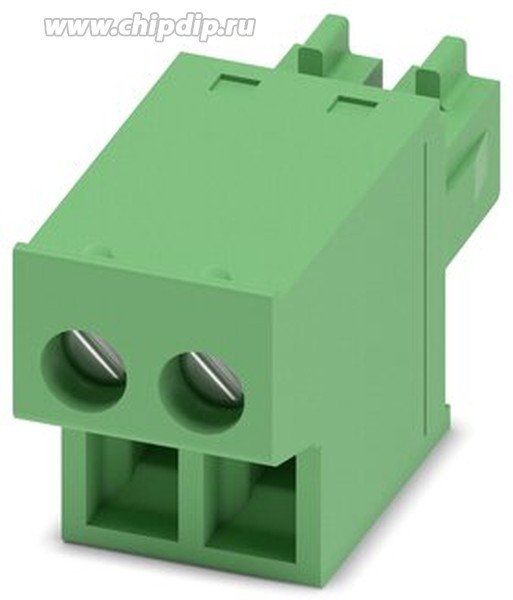 FRONT-MC1,5/2-ST-3,81, Съемная клеммная колодка, 3.81 мм, 2 вывод(-ов), 28AWG до 16AWG, 1.5 мм², Винт, 8 А