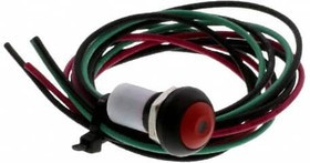 PB6B2FM3M1CAL07S500, PB6 Series Illuminated Push Button Switch, (On)-Off, Panel Mount, SPST - NO, Blue LED, 50 V dc, 125V PB6B2FM3M1CAL07S500, PB6 Series Illuminated Push Button Switch, (On)-Off, Panel Mount, SPST - NO, Blue LED, 50 V dc, 125V