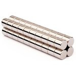 Неодимовый магнит диск 10х8,3 мм, N35