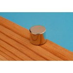 Неодимовый магнит диск 10х8,3 мм, N35