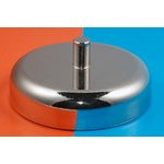 Магнитное крепление D75 со стержнем - подставка на магните для топпера, ценников, рамок, плакатов