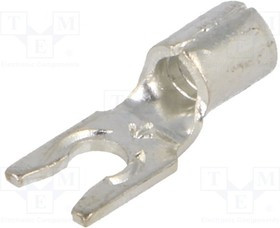 KEYS8260, Наконечник: вилка, M3,5, обжим, на провод, неизолированный, медь