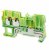 3209659, Terminal Block, Push-In, 3 Poles, , 0.14 ... 4mm², Green / Yellow