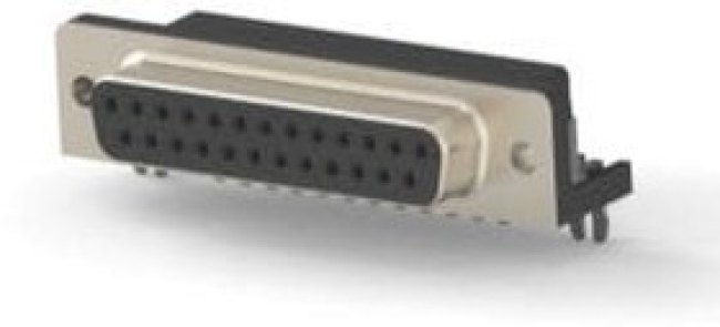 2311762-1, D-Sub High Density Connectors AMPL REC, HD20 25P RA THREADED .318