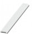 Планка для плоского паза Zack ZBF 5 :UNBEDRUCKT для клемм 5,2mm, без надписей, 10 элементов, PA, белая
