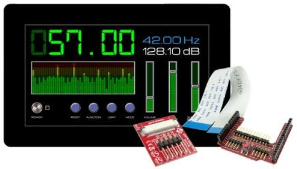 gen4-uLCD-70DCT-CLB-AR, gen4-uLCD-70DCT-CLB-AR TFT LCD Colour Display / Touch Screen, 7in, 800 x 480pixels gen4-uLCD-70DCT-CLB-AR, gen4-uLCD-70DCT-CLB-AR TFT LCD Colour Display / Touch Screen, 7in, 800 x 480pixels