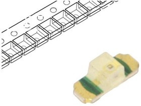 SML-812MTT86, LED; SMD; 1305; yellow green; 14?40mcd; 3.4x1.25x1.1mm; 2.1V; 20mA