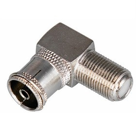 F ТВ гнездо угловой, Переход F-гнездо - ТВ-гнездо , угловой