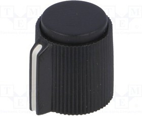 KK-11, Ручка, с указателем, пластик, dоси: 6,35мм, d13x15мм, винтом