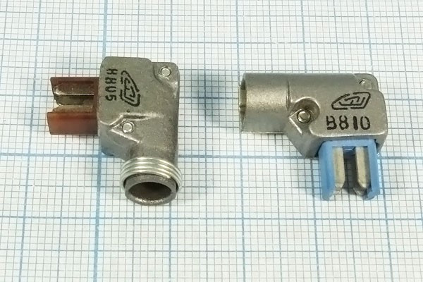 РШ2Н-1-6, Вилка кабельная угловая (ответная часть РГ1Н-1-1)