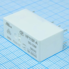 HF115F-A/230-1Z3BF, Реле силовое, 16 А, 230 VAC, SPDT, Изоляция: 5 кВ HF115F-A/230-1Z3BF, Реле силовое, 16 А, 230 VAC, SPDT, Изоляция: 5 кВ
