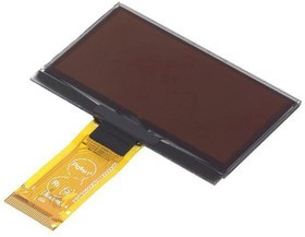 DEP 128064S-Y, Дисплей OLED, графический, 2,4", 128x64, Разм 60,5x37x2,15мм