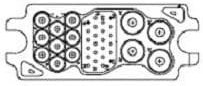 1648162-1, Heavy Duty Power Connectors PIN HOUSING CONN SIZE 8 12 20 1648162-1, Heavy Duty Power Connectors PIN HOUSING CONN SIZE 8 12 20