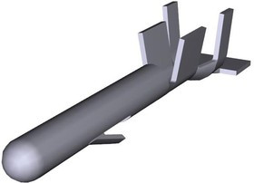 61118-1 (Mouser Reel), Pin &amp; Socket Connectors MNL PIN 20-14 TPBR Reel of 1000