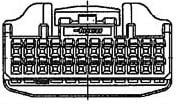 1565380-1, Automotive Connectors 025 28POS PLUG ASSY