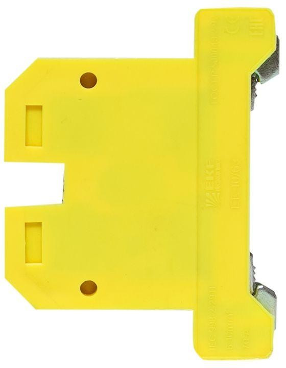 Колодка клеммная ЕК-10/63 JXB земля EKF plc-ek-10/63