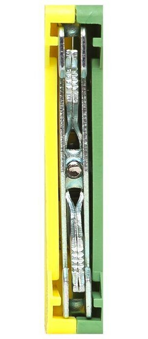 Колодка клеммная ЕК-10/63 JXB земля EKF plc-ek-10/63