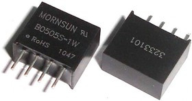F0505S-1W DC/DC преобразователь, 1Вт, вход 4.5-5.5В, выход 5В/200мА F0505S-1W DC/DC преобразователь, 1Вт, вход 4.5-5.5В, выход 5В/200мА