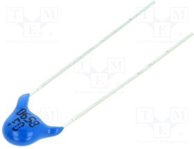 WKO221MCPCF0KR, Конденсатор керамический, Х1,Y2,помехоподавляющий, 220пФ, Y5T