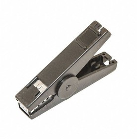 BU-112-0, Crocodile Clip, 30A, Black