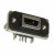 MUSBE151M0, USB Connectors Rugged USB mini AB R/A