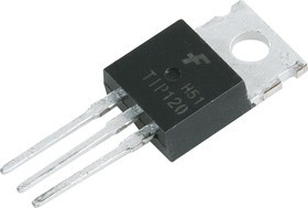 TIP120TU, Транзистор NPN Darlington, 60В, 5A, 2000mW, [TO-220]